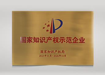 國家知識產權示范企業