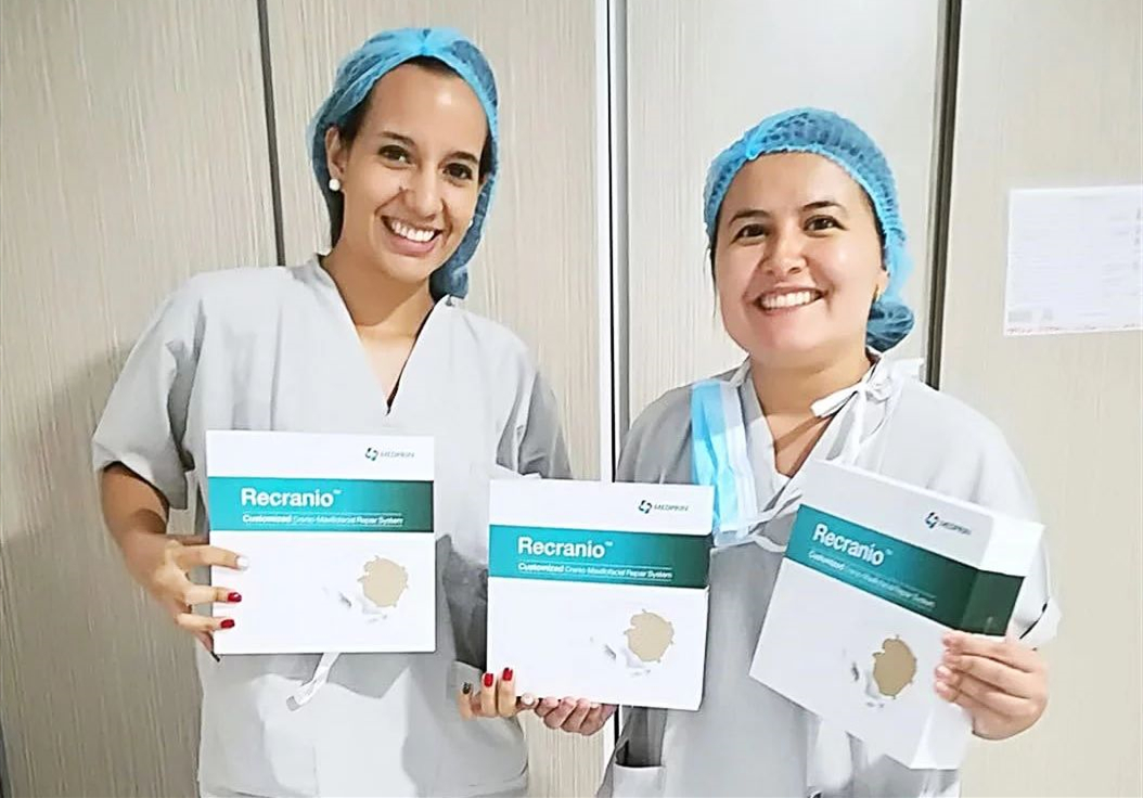 世界罕見的復雜顱骨修補手術，產品邁普造！